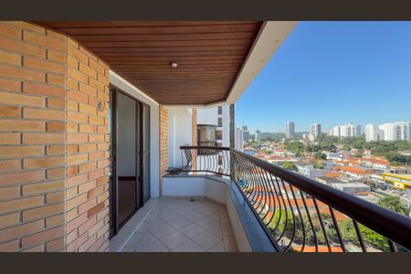 Sacada de apartamento para alugar com 3 quartos, 140m² em Chácara Santo Antônio (zona Sul), São Paulo