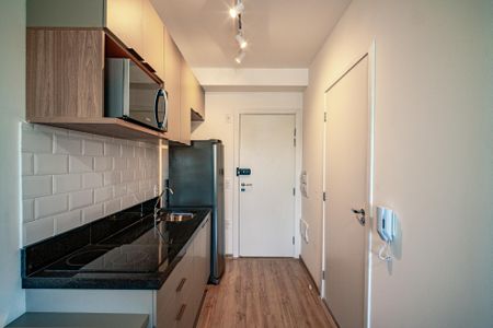 Studio para alugar com 26m², 1 quarto e sem vaga Studio para alugar com 26m², 1 quarto e sem vagaCozinha