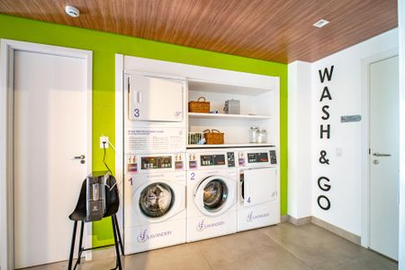Studio para alugar com 26m², 1 quarto e sem vaga Studio para alugar com 26m², 1 quarto e sem vagaÁrea comum - Lavanderia
