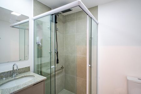 Studio para alugar com 26m², 1 quarto e sem vaga Studio para alugar com 26m², 1 quarto e sem vagaBanheiro