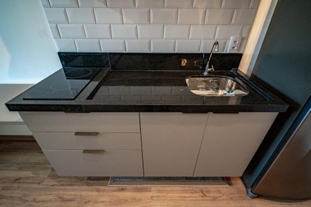 Studio para alugar com 26m², 1 quarto e sem vaga Studio para alugar com 26m², 1 quarto e sem vagaCozinha