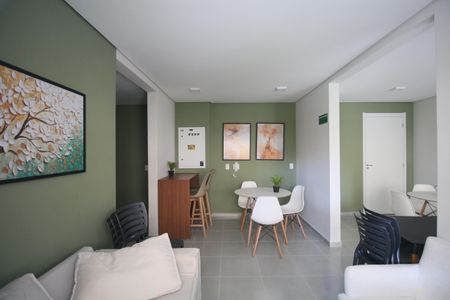 Apartamento para alugar com 35m², 2 quartos e sem vagaÁrea comum - Salão de festas