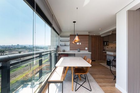Apartamento à venda com 89m², 1 quarto e 2 vagas Apartamento à venda com 89m², 1 quarto e 2 vagasVaranda Gourmet