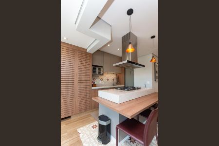 Apartamento à venda com 89m², 1 quarto e 2 vagas Apartamento à venda com 89m², 1 quarto e 2 vagasCozinha Americana