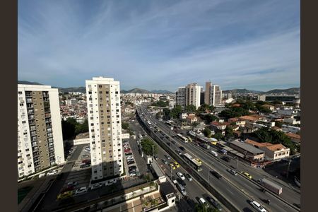 Vista da varanda de apartamento para alugar com 3 quartos, 64m² em Del Castilho, Rio de Janeiro
