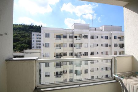 Sala - Varanda de apartamento à venda com 2 quartos, 47m² em Taquara, Rio de Janeiro