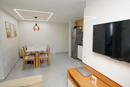 Sala e Sala de jantar de apartamento para alugar com 2 quartos, 42m² em Campo Grande, Rio de Janeiro