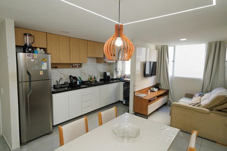 Sala e Sala de Jantar de apartamento para alugar com 2 quartos, 42m² em Campo Grande, Rio de Janeiro