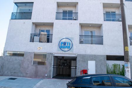 Studio para alugar com 27m², 1 quarto e sem vaga Studio para alugar com 27m², 1 quarto e sem vagaFachada