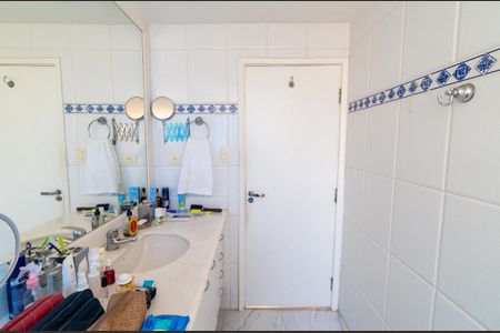 Banheiro da Suíte de apartamento à venda com 3 quartos, 112m² em Vila Clementino, São Paulo