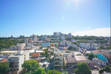 Suíte Americana - Vista de apartamento à venda com 1 quarto, 47m² em Jardim do Salso, Porto Alegre