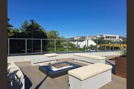 Apartamento à venda com 47m², 1 quarto e 1 vaga Apartamento à venda com 47m², 1 quarto e 1 vagaÁrea Comum - Lareira