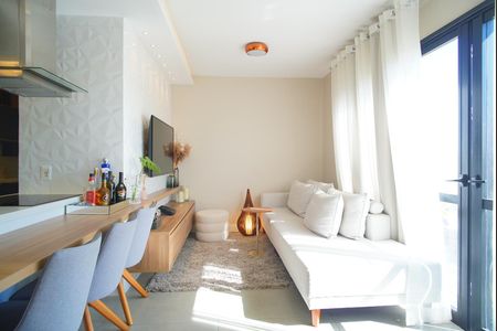 Apartamento à venda com 47m², 1 quarto e 1 vagaSala