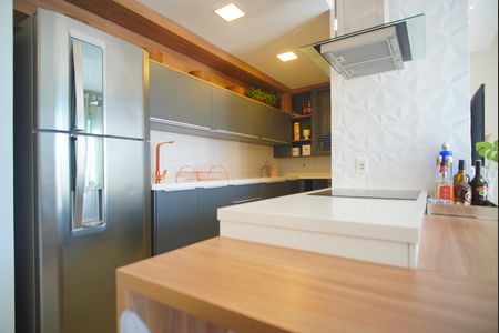 Apartamento à venda com 47m², 1 quarto e 1 vagaCozinha