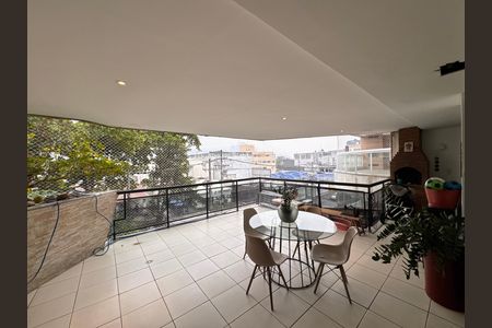 Varanda da Sala de apartamento para alugar com 4 quartos, 220m² em Recreio dos Bandeirantes, Rio de Janeiro