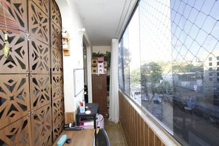 Varanda da Sala de apartamento para alugar com 3 quartos, 70m² em Estoril, Belo Horizonte