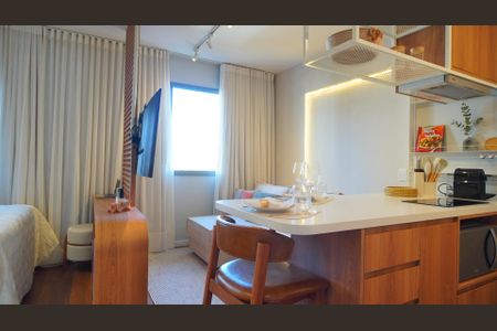 Studio para alugar com 29m², 1 quarto e 1 vagaStudio 