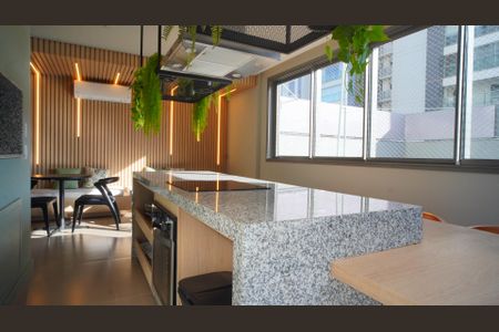Studio para alugar com 29m², 1 quarto e 1 vagaÁrea gourmet 