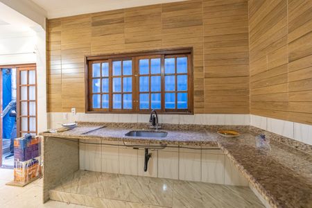 Sala/Cozinha de casa para alugar com 2 quartos, 58m² em Jardim Gonzaga, São Paulo