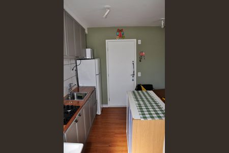 Apartamento para alugar com 40m², 2 quartos e sem vagaDetalhe - Cozinha Americana