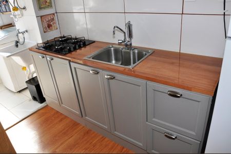 Apartamento para alugar com 40m², 2 quartos e sem vagaDetalhe - Cozinha Americana