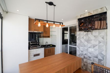 Varanda gourmet de apartamento à venda com 3 quartos, 139m² em Chora Menino, São Paulo