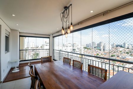 Varanda gourmet de apartamento à venda com 3 quartos, 139m² em Chora Menino, São Paulo