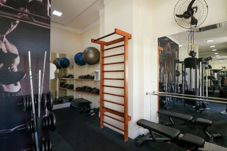 Apartamento à venda com 139m², 3 quartos e 2 vagas Apartamento à venda com 139m², 3 quartos e 2 vagasAcademia