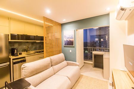 Sala  de apartamento para alugar com 2 quartos, 53m² em Alphaville Empresarial, Barueri