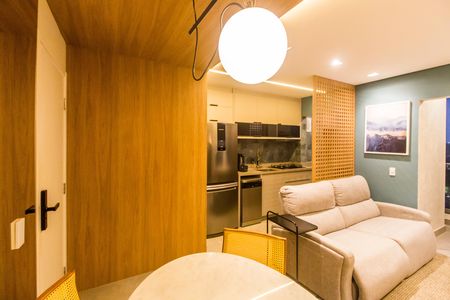 Sala  de apartamento para alugar com 2 quartos, 53m² em Alphaville Empresarial, Barueri
