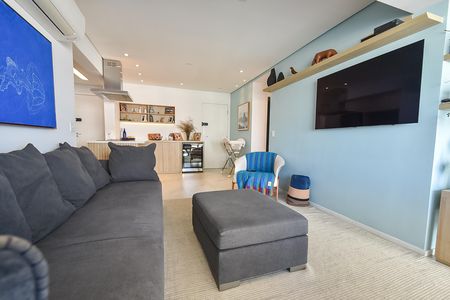 Sala de apartamento à venda com 2 quartos, 93m² em Bosque da Saúde, São Paulo