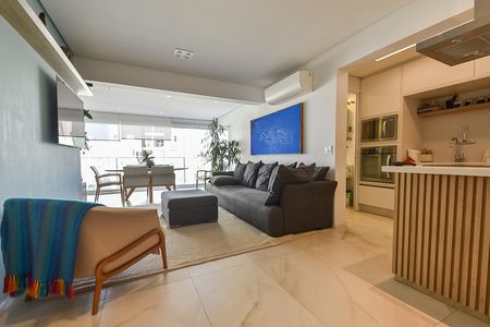 Sala de apartamento à venda com 2 quartos, 93m² em Bosque da Saúde, São Paulo
