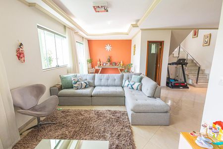 sala de casa à venda com 3 quartos, 388m² em Alípio de Melo, Belo Horizonte