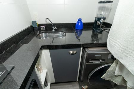 Apartamento para alugar com 35m², 2 quartos e sem vagaCozinha e Área de Serviço