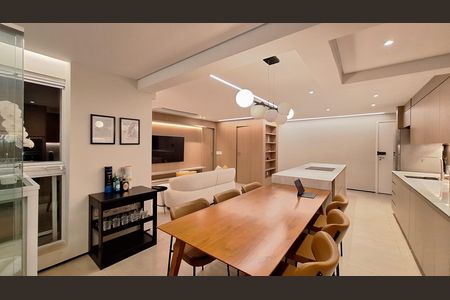 Apartamento à venda com 70m², 1 quarto e 2 vagas Apartamento à venda com 70m², 1 quarto e 2 vagasSala/Cozinha