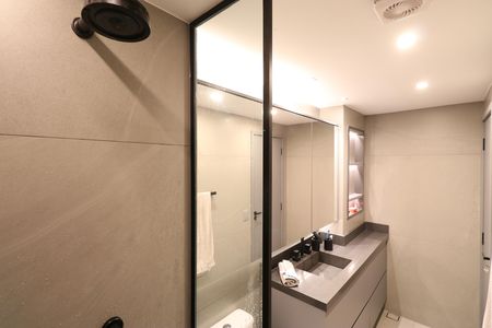 Apartamento à venda com 70m², 1 quarto e 2 vagasBanheiro