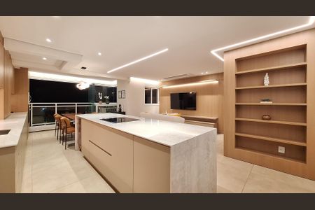 Sala/Cozinha de apartamento à venda com 1 quarto, 70m² em Vila Ipojuca, São Paulo