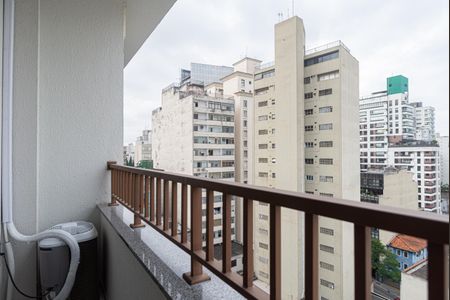 Studio para alugar com 29m², 1 quarto e sem vaga Studio para alugar com 29m², 1 quarto e sem vagaVaranda do Quarto
