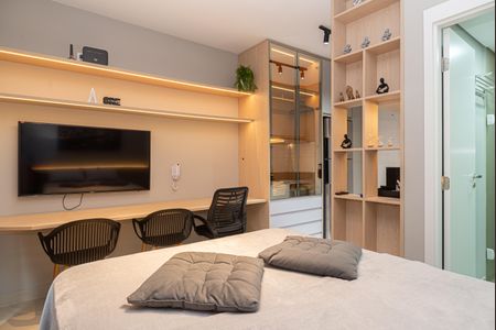 Studio para alugar com 29m², 1 quarto e sem vaga Studio para alugar com 29m², 1 quarto e sem vagaQuarto