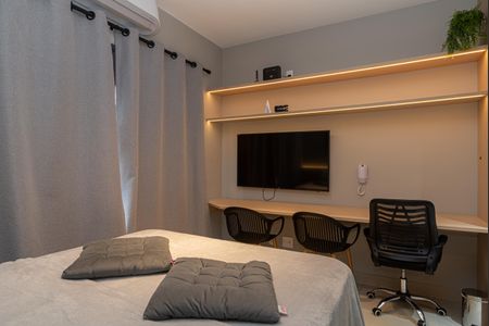 Studio para alugar com 29m², 1 quarto e sem vaga Studio para alugar com 29m², 1 quarto e sem vagaQuarto