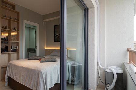 Varanda do Quarto de kitnet/studio para alugar com 1 quarto, 29m² em Consolação, São Paulo
