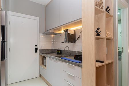 Studio para alugar com 29m², 1 quarto e sem vaga Studio para alugar com 29m², 1 quarto e sem vagaCozinha