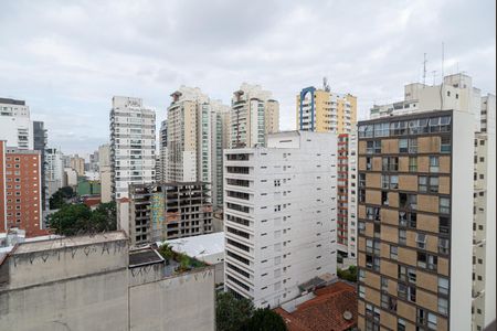 Studio para alugar com 29m², 1 quarto e sem vaga Studio para alugar com 29m², 1 quarto e sem vagaVista da Varanda do Quarto