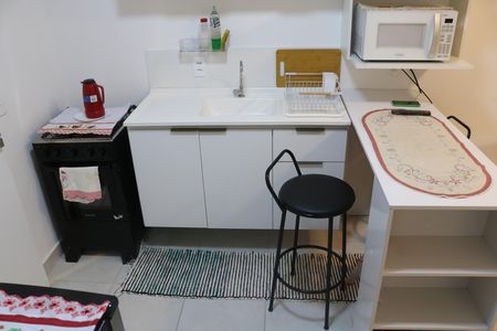 Apartamento à venda com 35m², 2 quartos e sem vagaSala e Cozinha Integrada