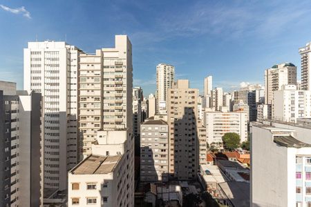 Vista do Quarto de apartamento para alugar com 1 quarto, 35m² em Santa Cecilia, São Paulo