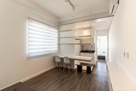Sala de apartamento para alugar com 1 quarto, 35m² em Santa Cecilia, São Paulo