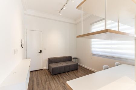Sala de apartamento para alugar com 1 quarto, 35m² em Santa Cecilia, São Paulo