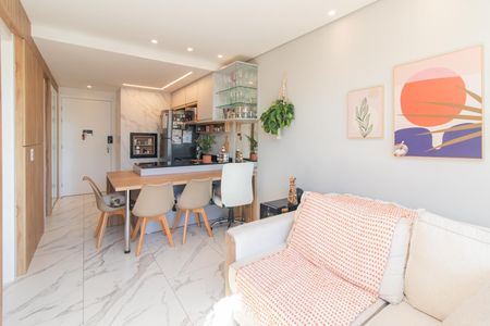 Sala de apartamento à venda com 1 quarto, 45m² em Azenha, Porto Alegre