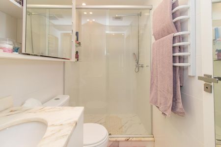 Apartamento à venda com 45m², 1 quarto e 1 vaga Apartamento à venda com 45m², 1 quarto e 1 vagaBanheiro do Quarto
