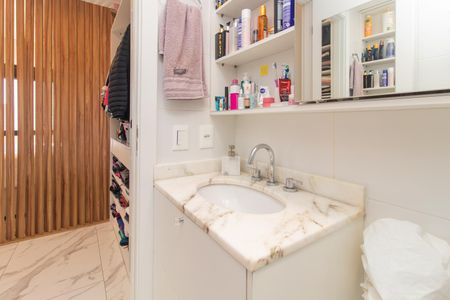 Apartamento à venda com 45m², 1 quarto e 1 vaga Apartamento à venda com 45m², 1 quarto e 1 vagaBanheiro do Quarto